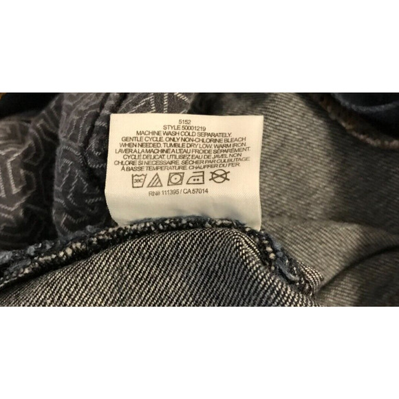 TORY BURCH Women Blue Solid Super Skinny Dark Wash Denim 5-Pocket Jeans - 27 - Picture 8 of 10